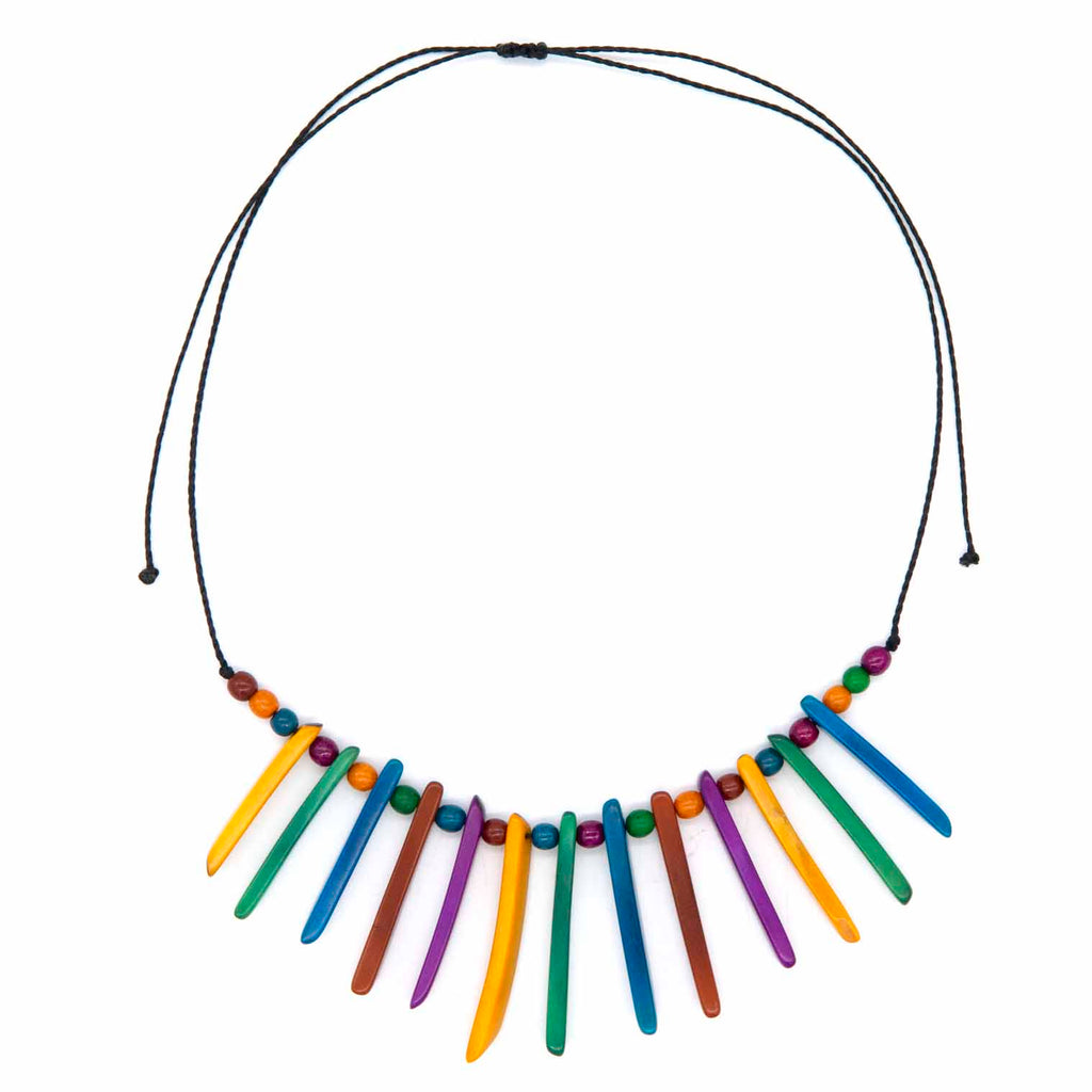 Tagua Stick Necklace-Siesta Crafts