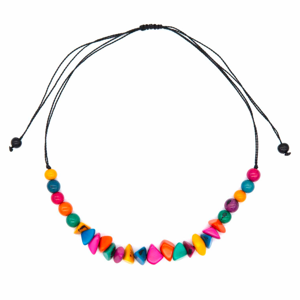 Tagua Chip Necklace-Siesta Crafts