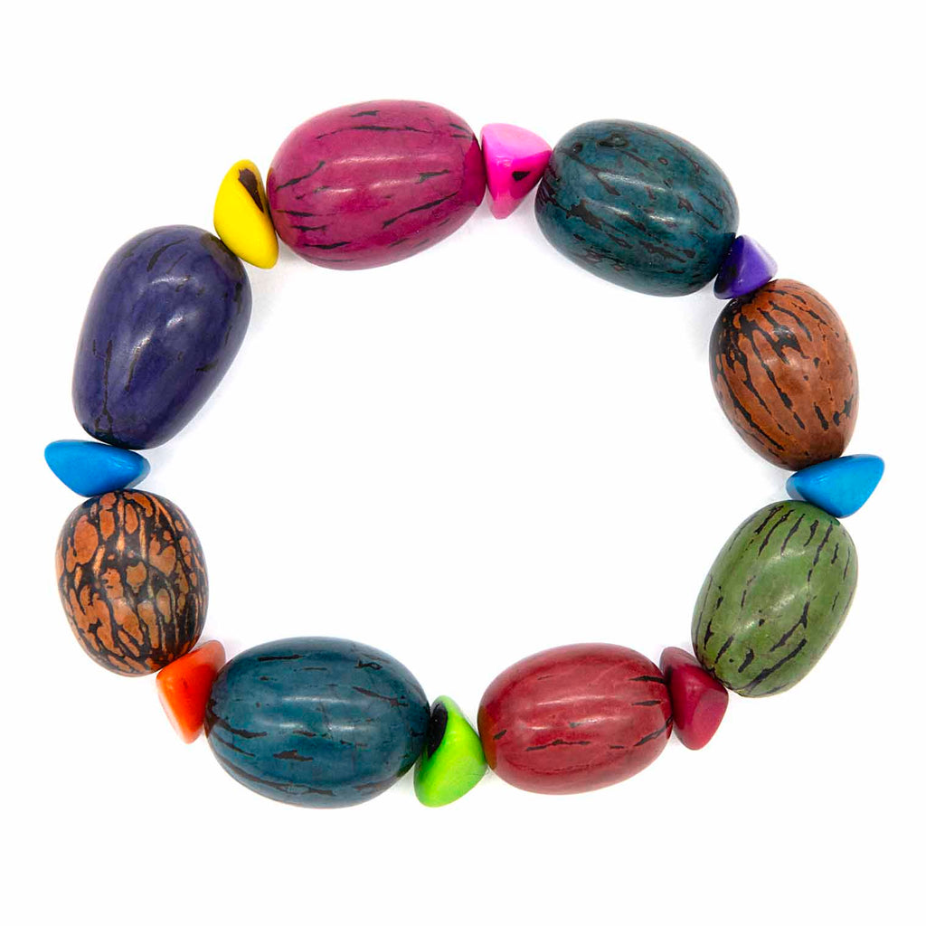 Tagua and Pona Bracelet-Siesta Crafts
