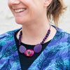 Tagua Slice Necklace-Siesta Crafts