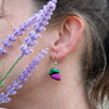 Tagua Chip Earrings-Siesta Crafts