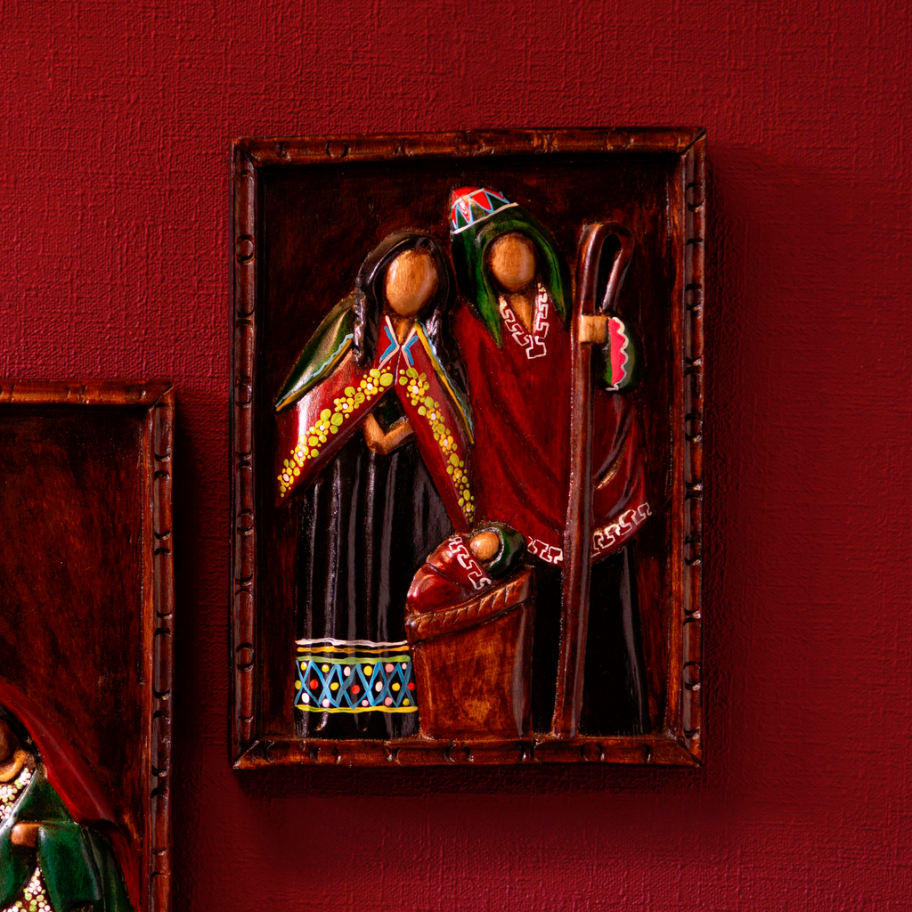 Cedar Wood Carving No.13-Siesta Crafts