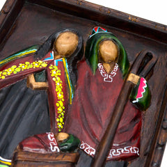 Cedar Wood Carving No.13-Siesta Crafts