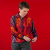 Ladies Recycled Sari Shirt-Siesta Crafts