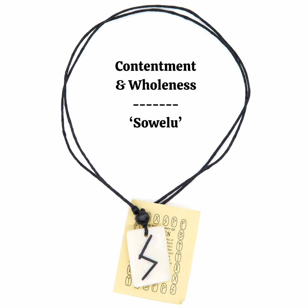 Rune Pendant Necklace-Siesta Crafts