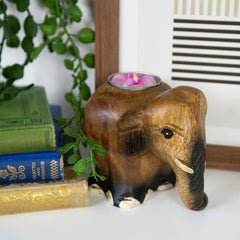 Elephant Tealight Holder-Siesta Crafts