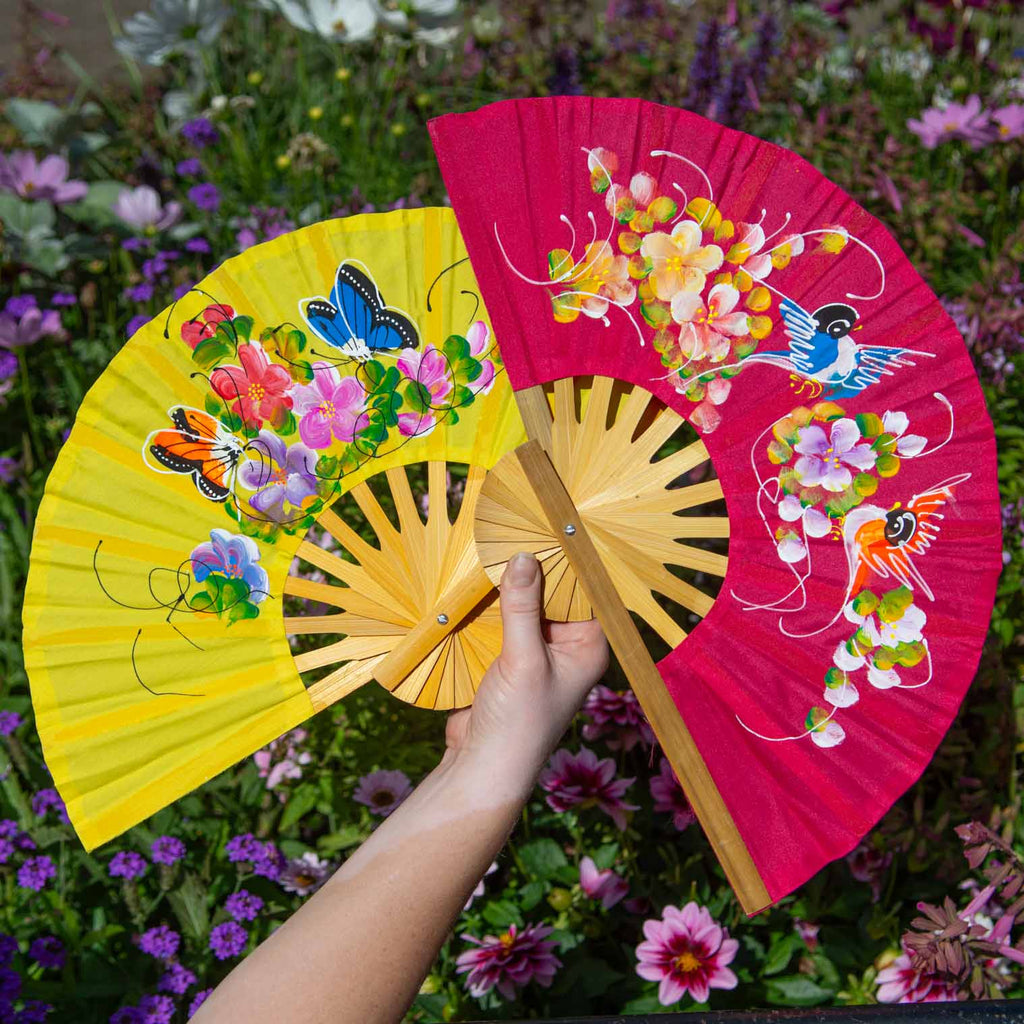 Ten Thai Fans-Siesta Crafts