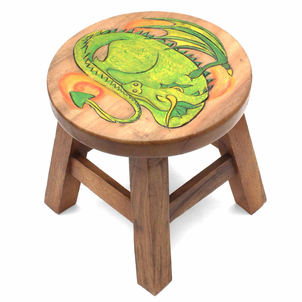 Sleeping Dragon Stool-Siesta Crafts
