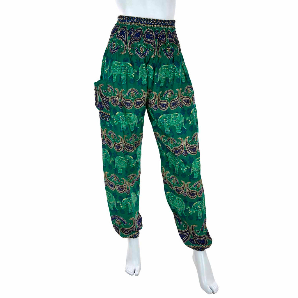 Elephant Print Trousers-Siesta Crafts