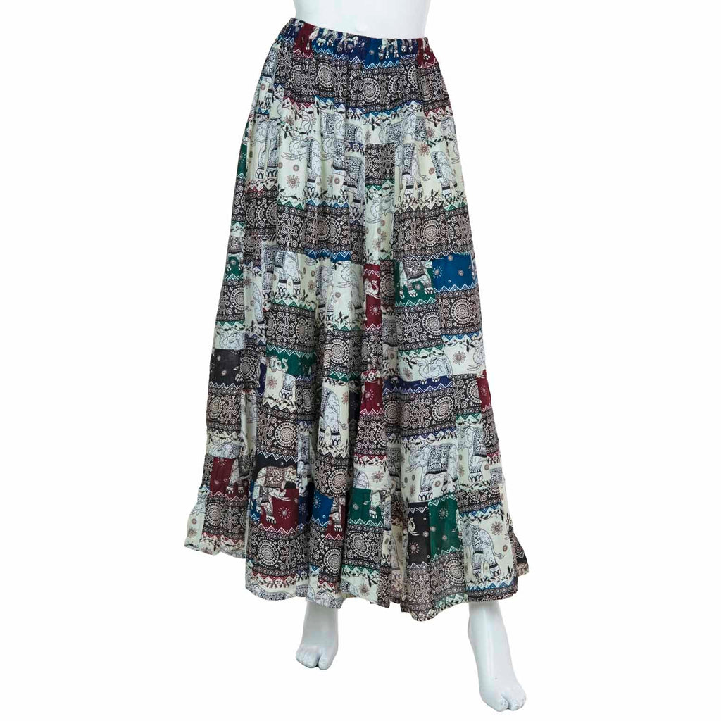 Thai Elephant Patch Skirt-Siesta Crafts