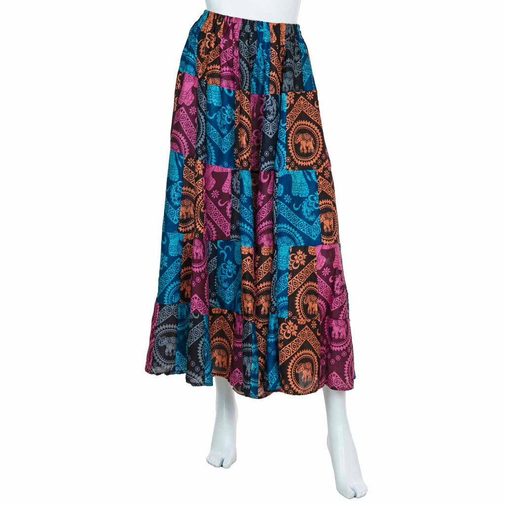 Thai Elephant Patch Skirt-Siesta Crafts