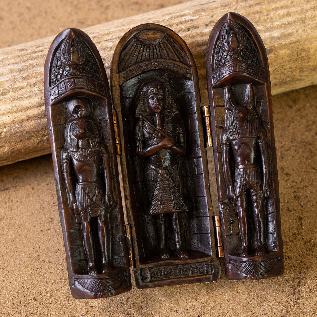 Pharoah and Gods Resin Box