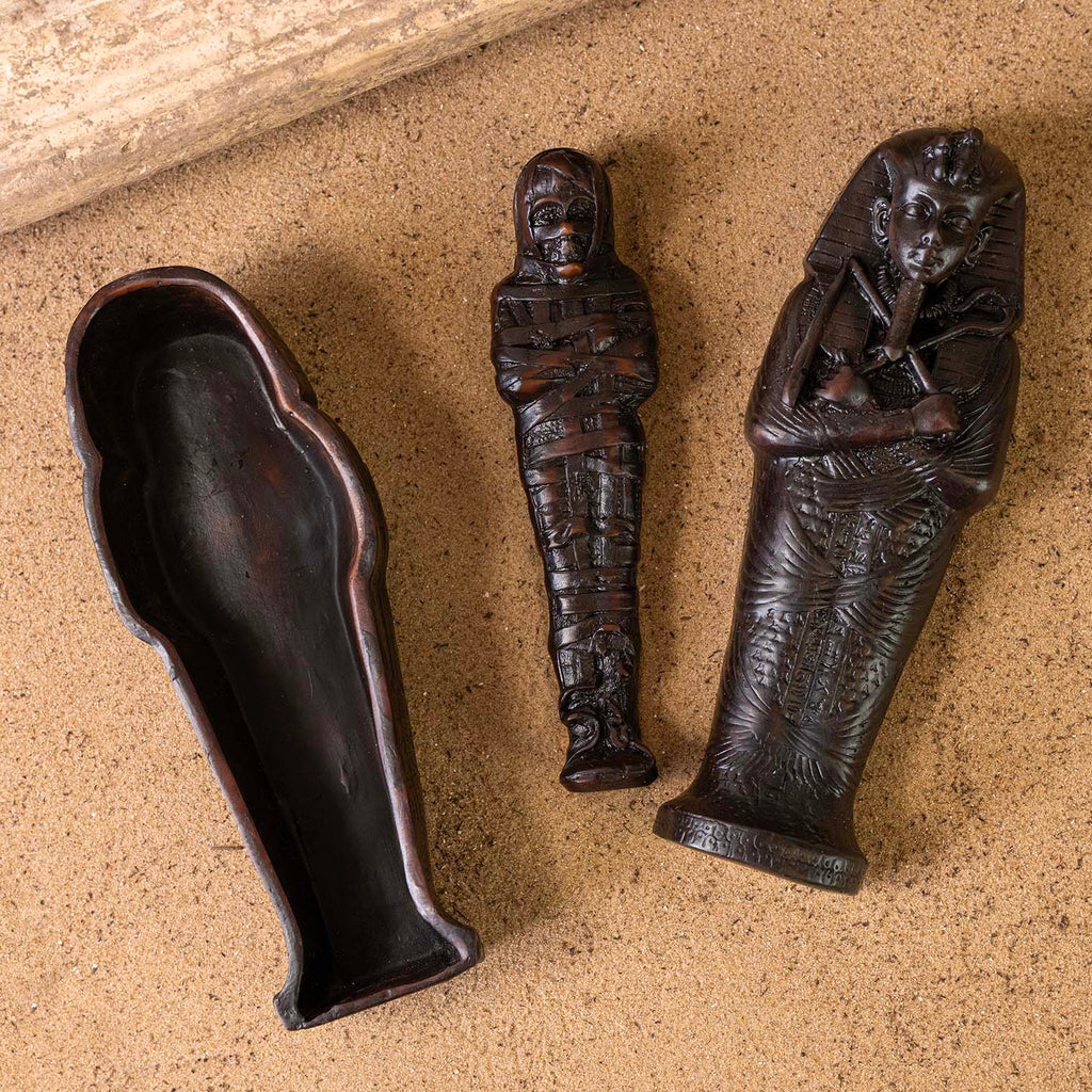 Resin Sarcophagus and Mummy