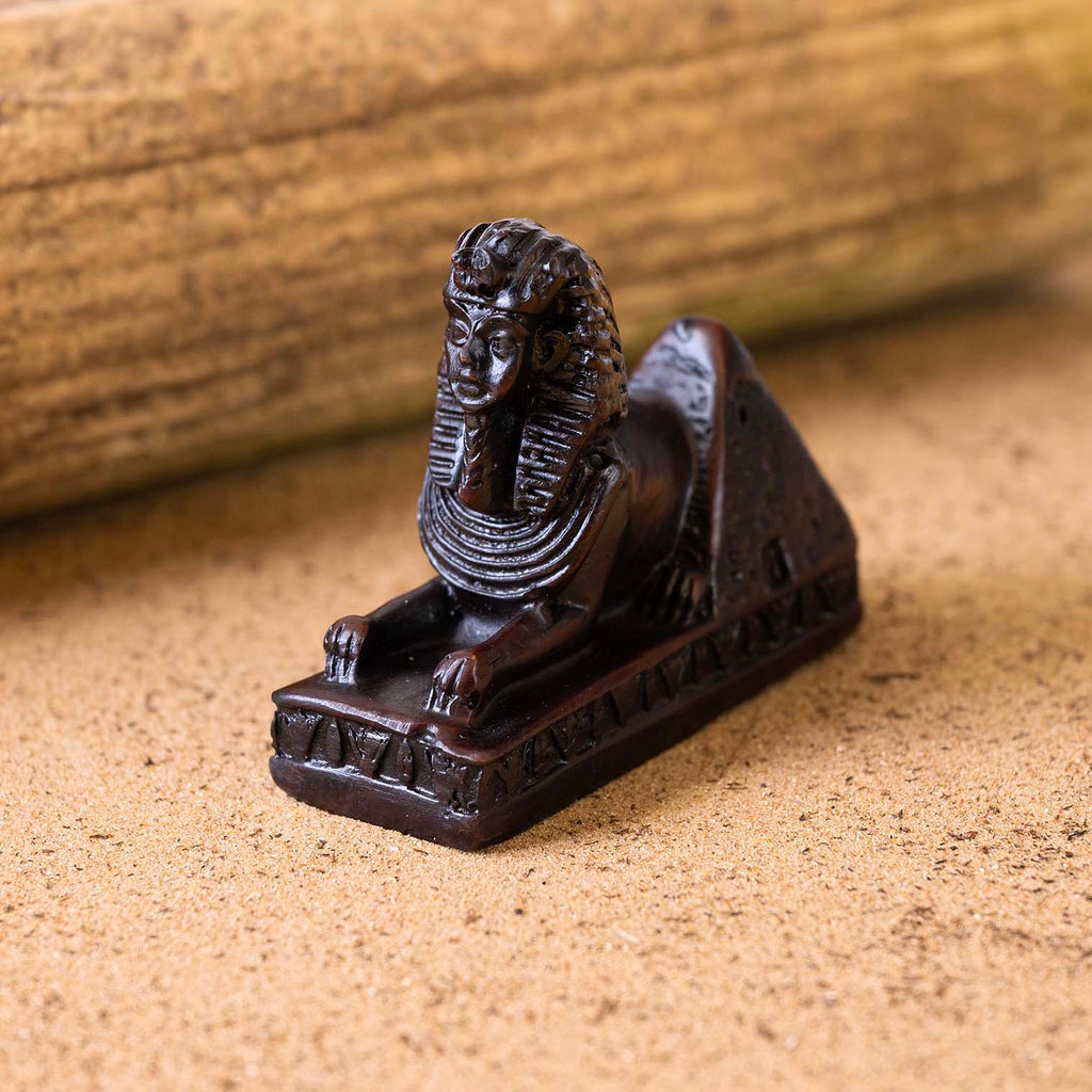 Resin Sphinx and Pyramid