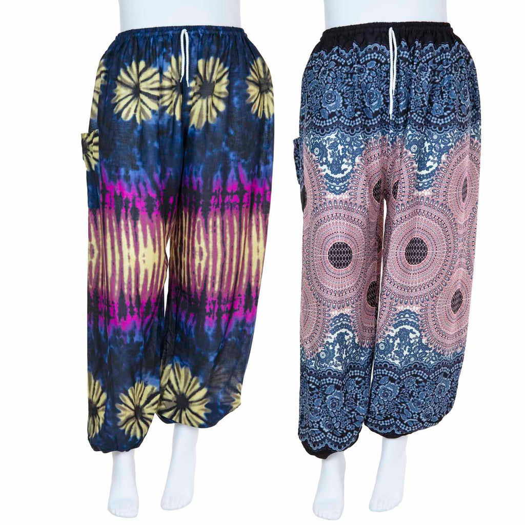 Festival Print Trousers-Siesta Crafts