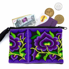 Embroidered Thai Purse-Siesta Crafts