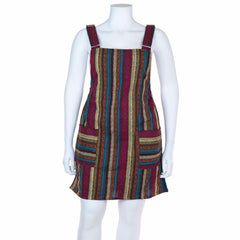 Thai Weave Dungaree Dress XL-Siesta Crafts