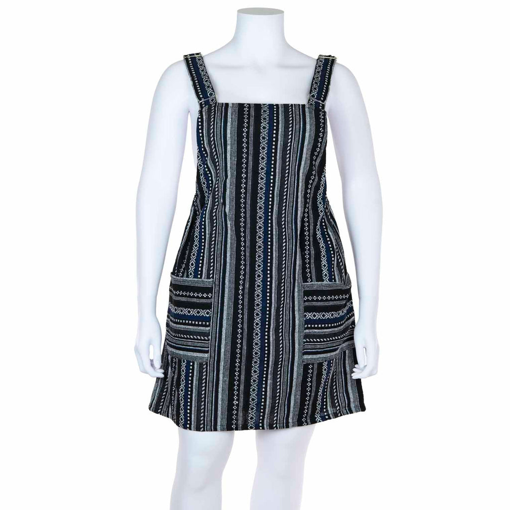 Thai Weave Dungaree Dress XL-Siesta Crafts
