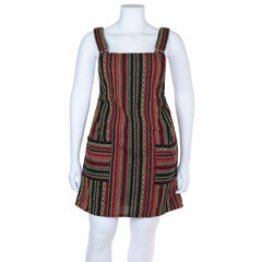 Thai Weave Dungaree Dress XL-Siesta Crafts