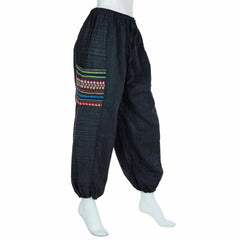 Thai Weave Pocket Ali Baba Trousers
