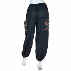 Thai Weave Pocket Ali Baba Trousers