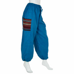 Thai Weave Pocket Ali Baba Trousers