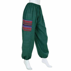 Thai Weave Pocket Ali Baba Trousers
