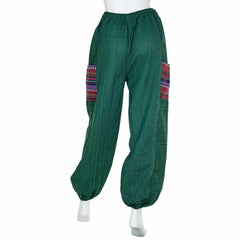 Thai Weave Pocket Ali Baba Trousers