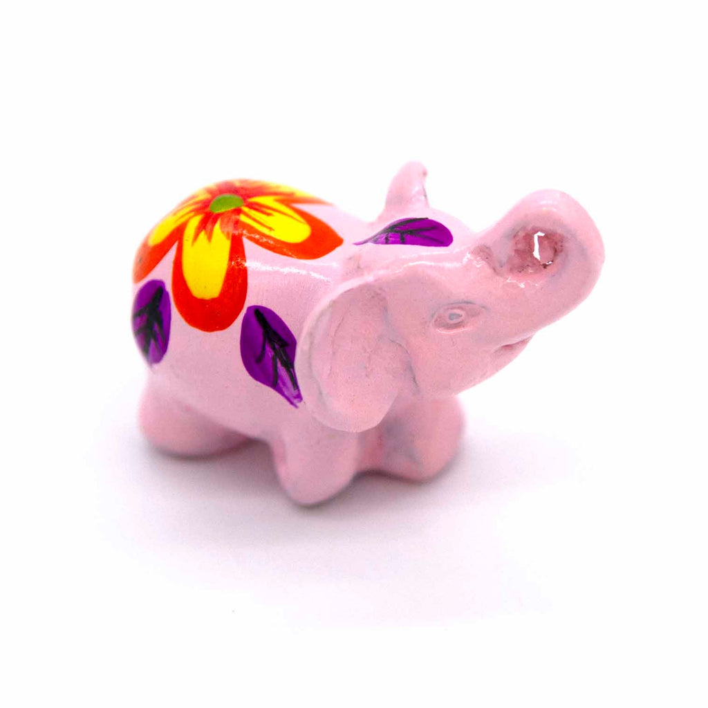 Mini Painted Resin Elephant-Siesta Crafts