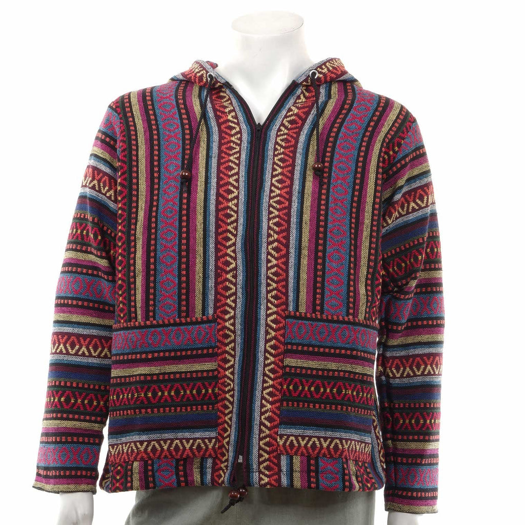 Thai Weave Hoodie-Siesta Crafts