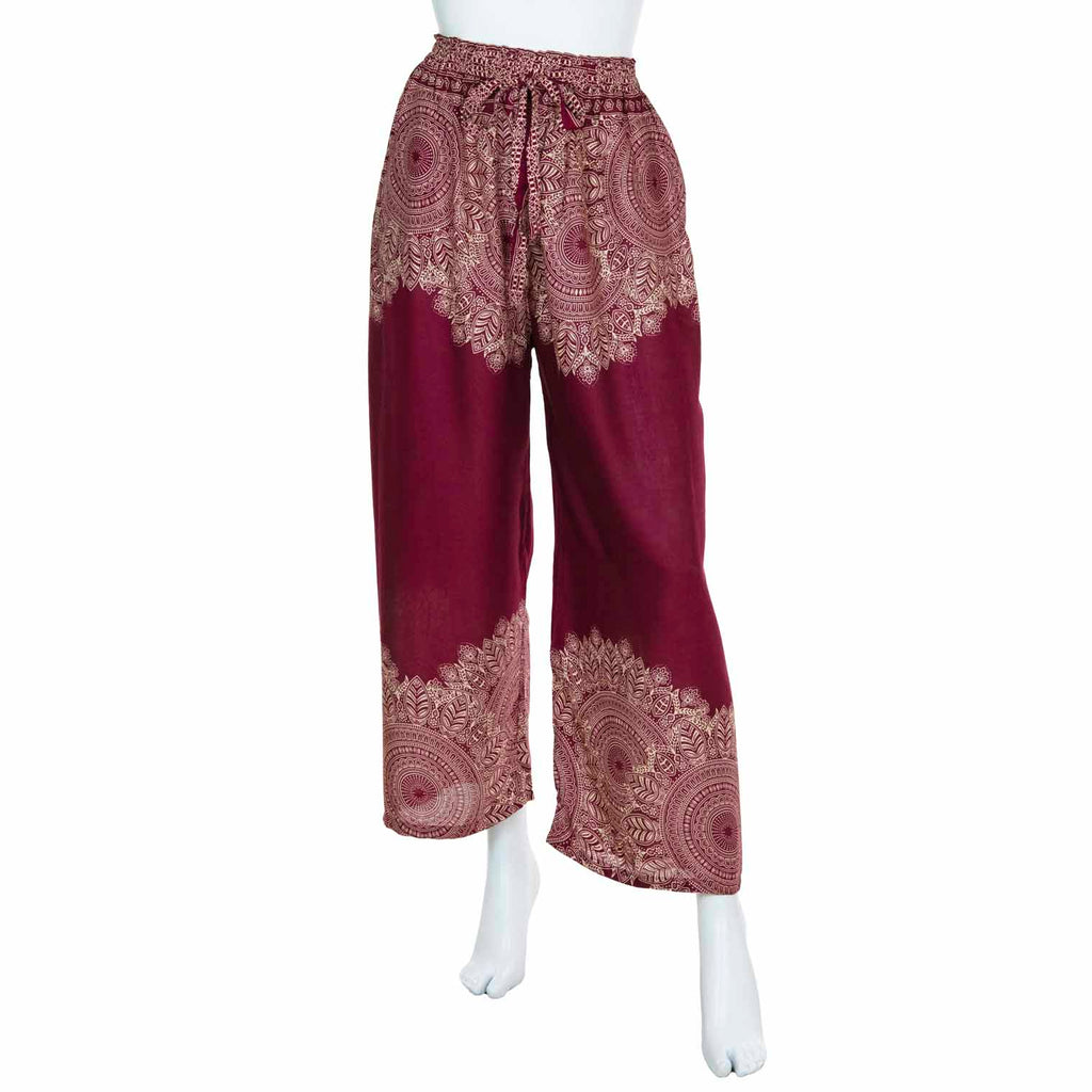 High Rise Mandala Trousers-Siesta Crafts