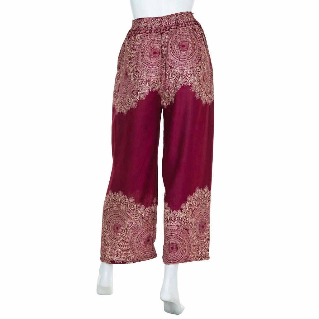 High Rise Mandala Trousers-Siesta Crafts
