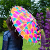 Tie Dye Saa Paper Parasol-Siesta Crafts