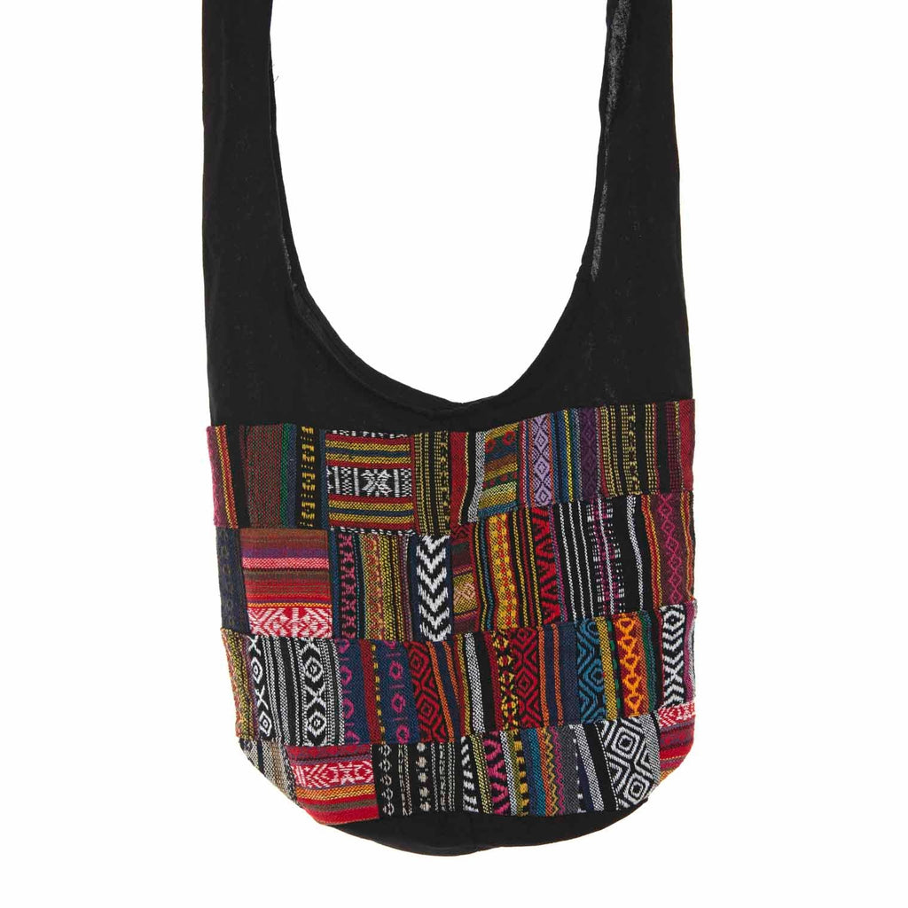 Thai Weave Patch Shoulder Bag-Siesta Crafts