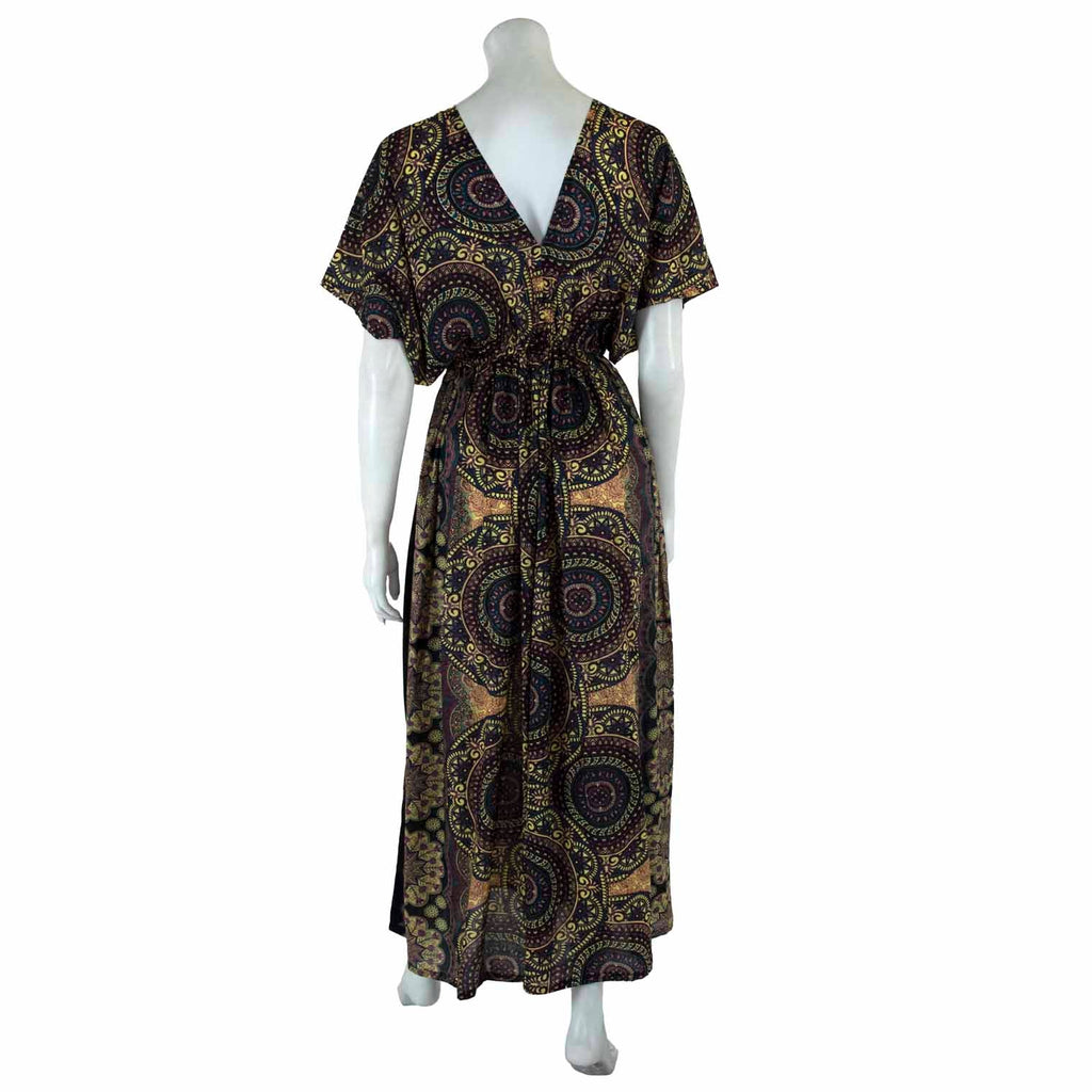 Thai Rose Maxi Dress-Siesta Crafts