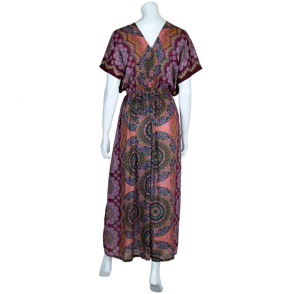 Thai Rose Maxi Dress-Siesta Crafts