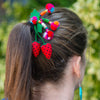 Hill Tribe Strawberry Scrunchie-Siesta Crafts