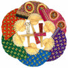 Ten Thai Fans - Elephant-Siesta Crafts
