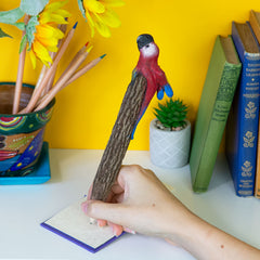Parrot Sawdust Pencil-Siesta Crafts