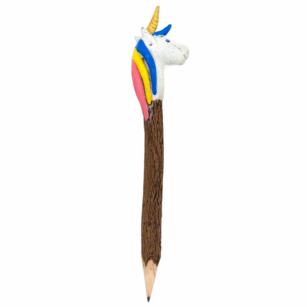 Unicorn Sawdust Pencil-Siesta Crafts