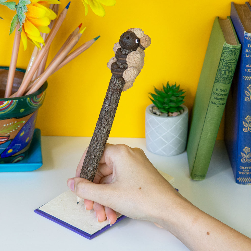 Ram Sawdust Pencil-Siesta Crafts