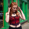Corset Back Jersey Tie Dye Top-Siesta Crafts