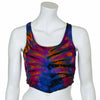 Corset Back Jersey Tie Dye Top-Siesta Crafts