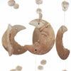 Moon and Star Ceramic Windchime-Siesta Crafts