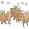 Moon and Star Ceramic Windchime-Siesta Crafts