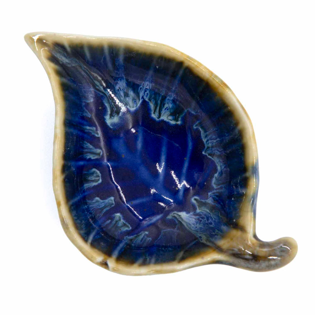 Leaf Ceramic Trinket Dish-Siesta Crafts