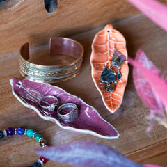 Leaf Incense Holder-Siesta Crafts