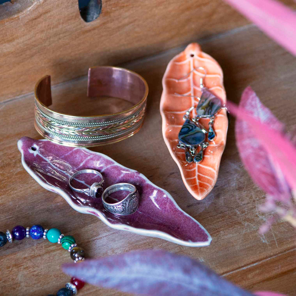 Leaf Incense Holder-Siesta Crafts