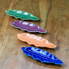 Leaf Incense Holder-Siesta Crafts