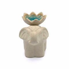 Kneeling Elephant Incense Holder-Siesta Crafts